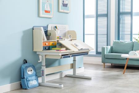 Bàn học thông minh (Xanh Navy)